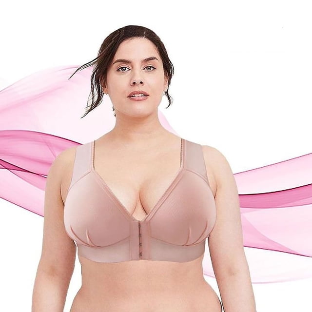 Qertyioot Women Plus Size Bras Seamless Comfortable Yoga Wireless Underwear
