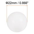 thumbnail image 2 of Unique Bargains PA66 Nylon Solid Plastic Balls 22mm G3 Precision Bearing Ball, 2 of 6