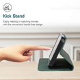 thumbnail image 3 of Case for Motorola MOTO G15 Power Card Slots Holder Wallet Kickstand Folio Flip PU Leather Magnetic, 3 of 5