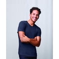 thumbnail image 3 of Hanes Mens Elevated Tee, L, Navy Triblend, 3 of 3