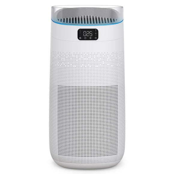 JS Purificateur d'Air Ionique Intelligent 5-en-1 Complet et Éliminateur d'Odeurs - Lampe Germicide UV-C Intégrée - Compatible avec Application – Couverture de 540 Pi2