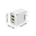 thumbnail image 3 of Uscallm USB Wall Charger Fast Charging Power Adapter 1C+2U Multi Port US Standard Plug Compatible With Tablet Laptop, 3 of 6