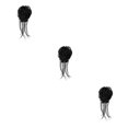 thumbnail image 2 of Maytalsory Extension de Queue de Cheval pour Femmes Coiffure Accessoire Simple avec Novateur et Unique 1B Ensemble de 3, 2 of 6