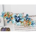 thumbnail image 4 of Women Rhinestone Hair Clip Flower Decor Butterfly Hair Barrette French Barrette, 4 of 10