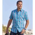 thumbnail image 2 of Atlas For Men Mens Checked Shirt, 2 of 3