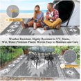 thumbnail image 4 of Findosom 9'x12' Waterproof Outdoor Rug, Foldable Reversible Plastic Straw Rug, Large Patio Rug for Outdoors, RV, Patio, Backyard, Deck, Picnic, Beach, Camping Gray, 4 of 6