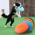 thumbnail image 2 of 6 Pack Flying Disc, Rubber Flying Discs For Dogs(18cm), 2 of 4
