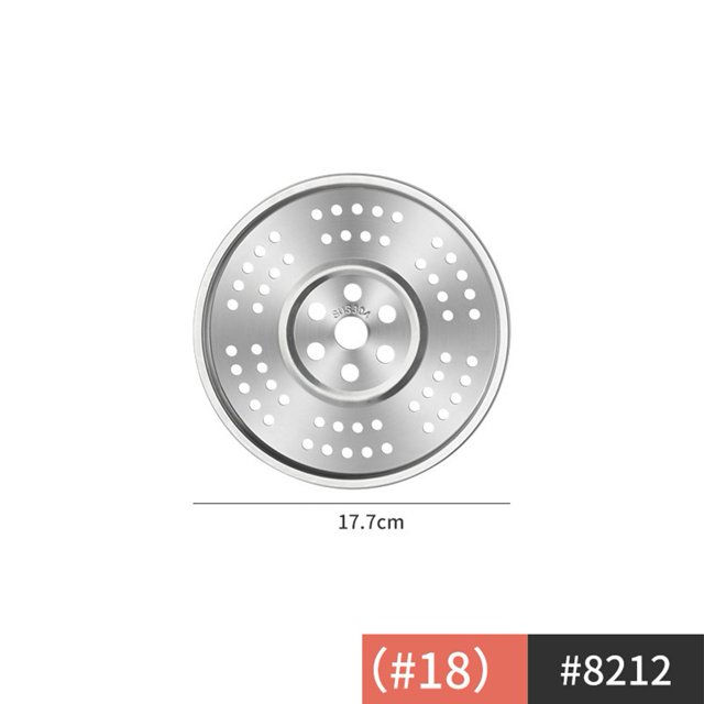 Plateau Vapeur Rond en Acier Inoxydable 304 15-39 cm, Grille de Cuisson, Plaque de Cuisson à la Vapeur