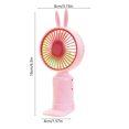 thumbnail image 3 of Mini Handheld Fan,USB Rechargeable Portable Fan,Student Personal Cooling Fan,Outdoor Quiet Desk Fan,Adjustable Wind Speed Fan,Lightweight Travel Fan,Summer Cooling Gadget,Compact Mini Fan, 3 of 6