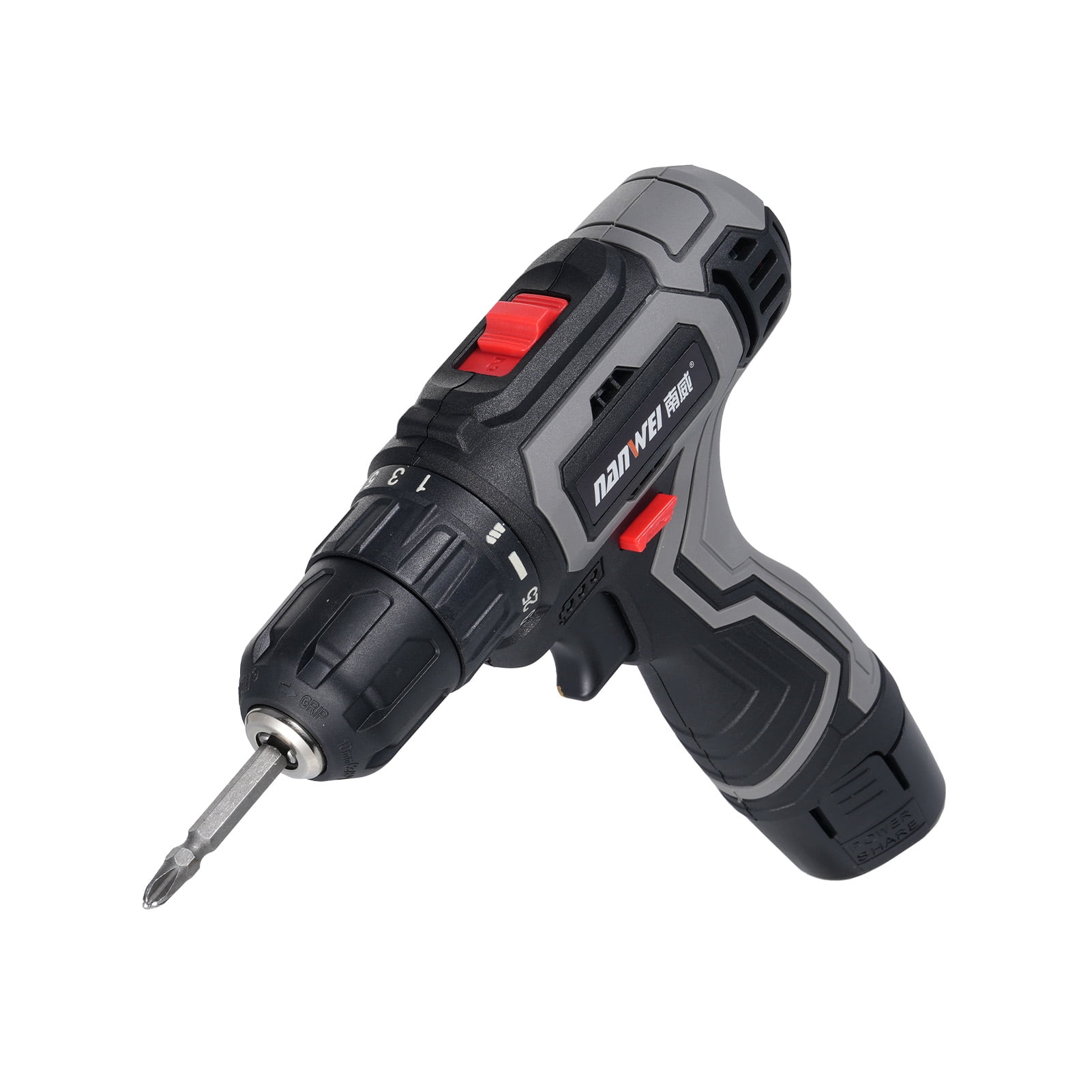And Cordless Drill Sets Electric Drill 25+1 Torque Setting for Home Reconstruction, DIY Handicrafts, Woodworking, Landscaping Work, Car Maintenance 16.8V 1500mah Battery, US Plug