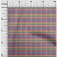 thumbnail image 1 of oneOone Polyester Lycra Fabric Madras Check Print Sewing Fabric BTY 56 Inch Wide, 1 of 3