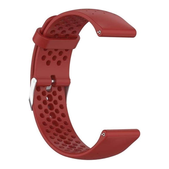 Walson 22mm Soft Silicone Breathable Strap Compatible for Huami/Huawei/Samsung/Garmin Replacement Watch Bands Silicone Watch Strap