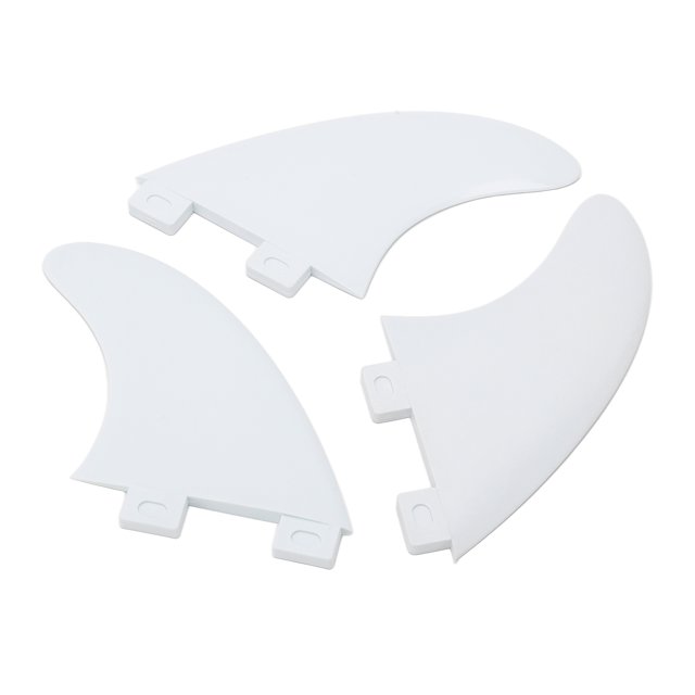 Inflatable Surfboard Fin, Paddle Board Fin 3PCS Exquisite For Outdoor Black,White,Translucent