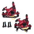 thumbnail image 3 of MTB Oil Disc Hydraulic Brake Disc Brake Line Pull Calipers Front & Rear G3 Rotors 120/140/160/180MM MT200 M315 ,Safe and Reliable, 3 of 7