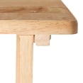 thumbnail image 3 of PJ Wood Folding Snack Tray Table w/Compact Storage Rack (10-Piece Set), 3 of 10