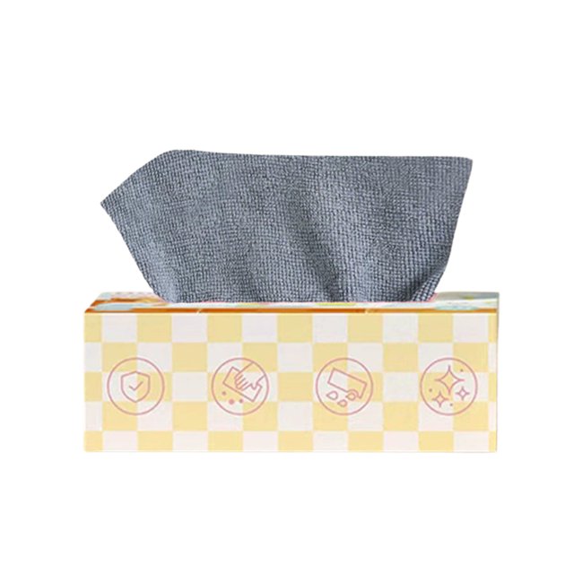 Horivan 1 Unité Chiffons de Cuisine Épaissis Jetables Lavables Torchons pour le Nettoyage Multiusage Usage à Sec et Humide Chiffons Réutilisables pour Nettoyage Paresseux pour Vaisselle et Comptoirs