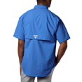 thumbnail image 4 of PFG Bahama II Short Sleeve Shirt, 3X, Vivid Blue, 4 of 8