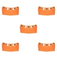 thumbnail image 2 of Transemion for Visor Peak 5-Snap Open Face Spare Parts Replaces Orange Type A 5Set, 2 of 6