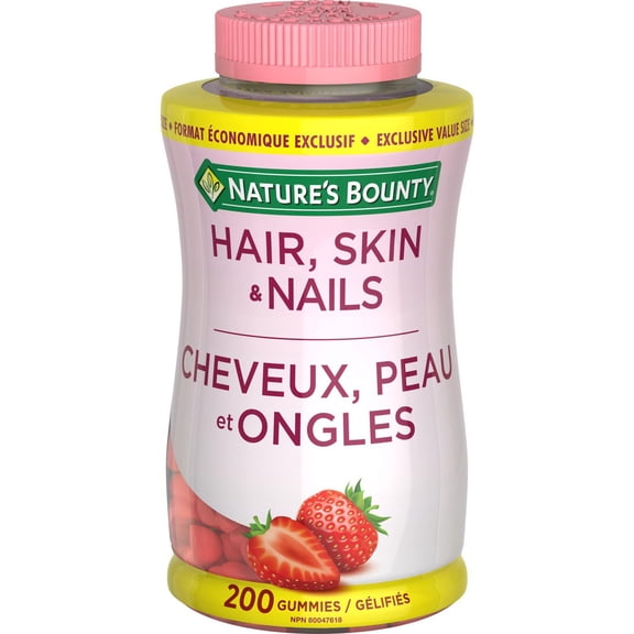 NATURE'S BOUNTY Cheveux, peau et ongles, avec biotine