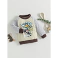 thumbnail image 4 of xiaxaixu Chandails d'Automne pour Bébé à Manches Longues à Col Rond, Imprimé Cowboy, Chandails Raglan, Vêtements pour Nourrisson, 4 of 8
