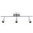 thumbnail image 2 of 3 Light Chrome Steel GU10 Spot-Bar Ceiling Spotlight Fitting Industrial Light, 2 of 9