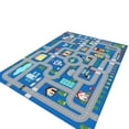 thumbnail image 1 of Matoen12 Polyester Fluffy Area Rug for Bedroom, Kid Rugs Skin-Friendly Non-Slip Carpet for Living Room Nursery Kindergarten, Traffic Pattern Home Decor Floor Mats, 32"x63", 1PC, G, Rectangle, 1 of 3