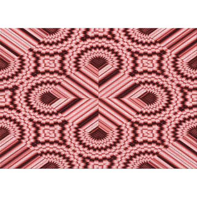 Ahgly Tapis Rectangulaire Lavable en Machine Intérieur Transitionnel Rose Pastel, 8 Pieds x 10 Pieds