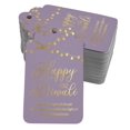 thumbnail image 1 of Inkdotpot Real Gold Foil Happy Diwali Tags Favor Hang Paper Tags 100 Pack, 1 of 6