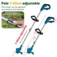 thumbnail image 4 of PENGXAING Cordless Grass Trimmer Electric Lawn Mower Adjustable Height Weed Wacker Portable Garden Trimming Machine, 4 of 11