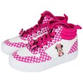 thumbnail image 1 of Minnie Mouse Chaussures Montantes Roses à Pois pour Fille - Taille 1, 1 of 4