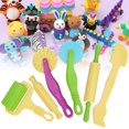 thumbnail image 2 of Clay Dough Tool, Plastic Clay Tool,  For Children Art Teaching Playing 3 Years Of Age Or Older, 2 of 8