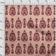 thumbnail image 2 of oneOone Polyester Lycra Fabric Leaves & Floral Ethnic Print Fabric BTY 56 Inches Wide, 2 of 4