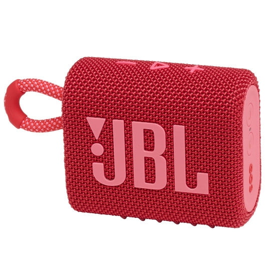 Open Box - JBL Go 3 Portable Bluetooth Speaker - Red