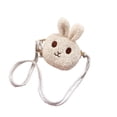 thumbnail image 2 of Dvkptbk Cute Plushed Rabbited Crossbody Bag Fashion Princess Coin Purse Baby Girl Accessory Bag easter decorations, 2 of 6