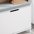 thumbnail image 3 of SoBuy FSR151-K-W Hallway Shoe Bench Shoe Rack Shoe Cabinet with Seat Cushion, 3 of 5
