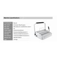 thumbnail image 4 of 3:1 Punch Binding Machine Max Punch Capacity 22 Sheets Multi-Function Binding Machine For Calendar Binding And More ,Easy to Use, 4 of 5