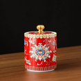 thumbnail image 3 of Enamel Ceramic Tea Caddy Tea Canister Tea Storage Container Tins Jar with Airtight Lid Water-proof Tank for Tea  Coffee  Herb  Sugar  Spice  Nuts, 3 of 3