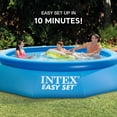 thumbnail image 3 of Intex Recreation 10 X 30 Ground Level Pool Set Constructed With Puncture Resistant Material, 3 of 9