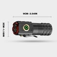 thumbnail image 3 of Clearance,Flashlight,Super Bright Flashlight,Rechargeable LED Flashlight With High Lumen, 18500 Lithium Battery Super Bright, Scalable And Flashlight, Powerful Handheld Flashlight Suitable, 3 of 3