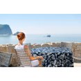 thumbnail image 2 of Vargottam Indoor/OutdoorRoundTablecloth 58 InchRoundTablecloth imperméable à l'eau PatioTable, Spring/SummerTableCovers pour l'arrière-cour CircularTable/Bbqs/Picnic -Royal Blue, 2 of 8