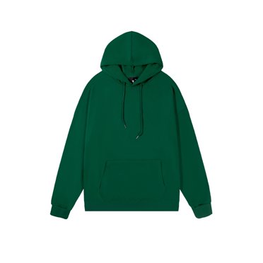 Viluyesy Mens Hoodie Plus Size Casual Solid Mens Pullover Sweatshirt Long Sleeve Drawstring Hoodies for Men Side Pocket, Navy S