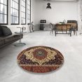 thumbnail image 3 of Ahgly Company Indoor Rectangle Abstract Red Abstract Area Rugs, 5' x 7', 3 of 6