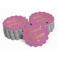 thumbnail image 2 of Inkdotpot Gold Foil Paper Hang Tags Retirement Is Sweet Text Favor Tags 100 Pieces, 2 of 6