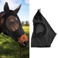 thumbnail image 4 of Horse Face , Stereoscopic Cutting Design Horse Fly  Knitted Fabric  For Horse Face Protection Black, 4 of 8