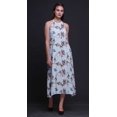 thumbnail image 4 of Bimba Robe de Plage d'Été pour Femmes, Dos Nu, Col Licou, Soirée, Petite, 4 of 6