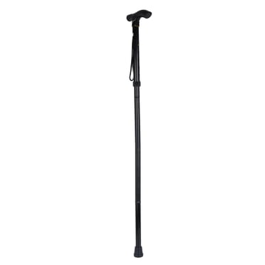 Hiking Cane, Walking Stick Aluminium Alloy Comfortable Grip Adjustable Height for Balance for Senior with 2 Backup Tips