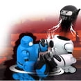 thumbnail image 4 of Sharper Image Mecha Rivals RC Ejecting Battle Robots Blue and White, 4 of 5