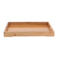 thumbnail image 2 of Rongfmy Bamboo Wooden Serving Tray Food Dinner Handles Kitchen Utensil,Easy To Clean, 2 of 9