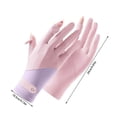 thumbnail image 3 of Sentmoon Driving Gloves Fingerless Gloves Gloves Secureion for Digit Full Driving Gloves for Women Gloves Thin and Breathable Gloves Sun Secureion Gloves Cycling Gloves for Women, 3 of 6