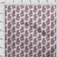 thumbnail image 3 of oneOone Rayon Maroon Fabric Paisleys Craft Projects Decor Fabric Printed By The Yard 56 Inch Wide, 3 of 5